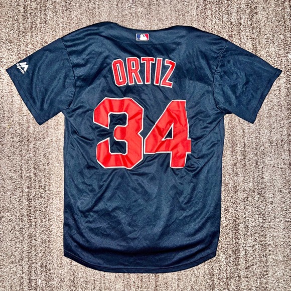 Majestic Shirts Majestic Mlb Authentic Boston Red Sox 34 David